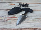 Нож с фиксированным клинком от компании Cold Steel. Модель Urban Edge 50/50 Edge (43XLS). Оригинал