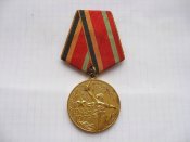 30 лет победы в Великой Отечественной войне 1941-1945 гг.с документом  на сержанта   Молчан Б