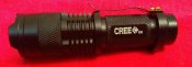 Фонарик портативный (CREE Q5 waterproof LED ). Блиц.