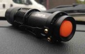 Фонарик портативный (CREE Q5 waterproof LED ). Блиц.