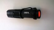 Фонарик портативный (CREE Q5 waterproof LED ). Блиц.