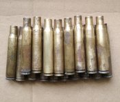 Гильзы патрона .30-06 (7,62×63 мм) Спрингфилд. 18шт..