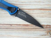 Складной нож от компании Kershaw. Модель Leek Navy Blue BlackWash (1660NBBW). Оригинал