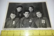 фото командиру от девушек бойцов РККА пофамильное (с медалями)