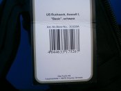Рюкзак штурмовой Assault I Basic 30 л чёрный от немецкой торговой марки MFH Int. Comp