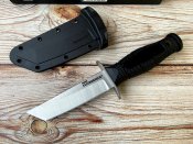 Нож с фиксированным клинком от компании Cold Steel. Модель Mini Leatherneck Tanto (39LSAA). Оригинал