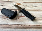 Нож с фиксированным клинком от компании Cold Steel. Модель Mini Leatherneck Tanto (39LSAA). Оригинал