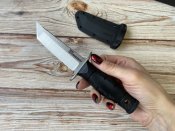 Нож с фиксированным клинком от компании Cold Steel. Модель Mini Leatherneck Tanto (39LSAA). Оригинал
