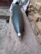 Немецкий.кумулятивный.выстрел.10,5 cm leFH 18.с.трассирующий.не.частый