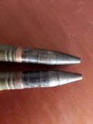 Патрон (снаряд) 23×152 мм для ЗУ-23 (Зенитная установка калибра 23 мм) Учебный.