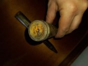 Патрон (снаряд) 23×152 мм для ЗУ-23 (Зенитная установка калибра 23 мм) Учебный.