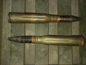 Патрон (снаряд) 23×152 мм для ЗУ-23 (Зенитная установка калибра 23 мм) Учебный.