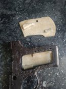 Накладки из рога на тульский коровин