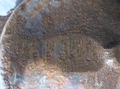 Запчасть на Т34 натяжной механизм направляющего колеса (ленивец)