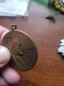Большая медаль Вильгельм Великий. Цену снизил!