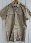 Сорочка армійська shirt mans stone short sleeve 40