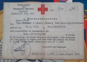 Удостоверение медика. Рейх.
