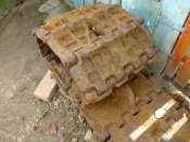 траки Т-34 "шевронынные" 18шт. в сцепке +2шт отдельно