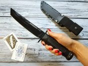 Нескладной нож от компании Cold Steel. Модель Leatherneck Tanto (39LSFCT). Оригинал