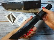 Нескладной нож от компании Cold Steel. Модель Leatherneck Tanto (39LSFCT). Оригинал