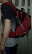 Рюкзак треккинговый Jansport (США) с жесткостью + дождевой чехол.