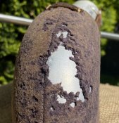 Немецкая Литровая Фляга (Luftschutz) в родном чехле со стаканчиком) (Клеймо: JSD-1939)
