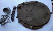 Лот по Wehrmacht. Чехол фляги+крышка+бонус.