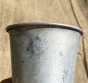 Немецкая Литровая Фляга (Luftschutz) в родном чехле со стаканчиком) (Клеймо: JSD-1939)