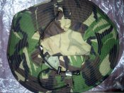 Оригинальная камуфляжная панама DPM (зелёный лес, Woodland) - новая, р.59 №59-5