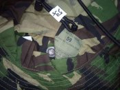 Оригинальная камуфляжная панама DPM (зелёный лес, Woodland) - новая, р.59 №59-5