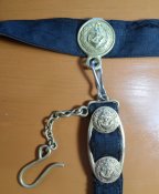 Ремень (пояс) и подвес кортика ВМФ СССР повседневный.