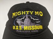 Винтажная кепка милитари сша us usa uss missouri bb-63 |военный корабль