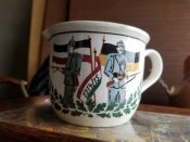 Чашка патриотическая с зольдатами Mit Gor fur Kaiser und Vaterland 1914/15