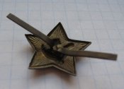 Кокарда звезда звездочка РККА на пилотку