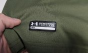 Under armour спортивная тактическая футболка милитари