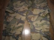 Брюки в камуфляже Woodland. Штаны милитари б/у р.XS (лот №11-1)