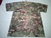 Камуфляжная футболка - MTP (Helikon-Tex® T-Shirt). Новая, размер S, 100% хлопок