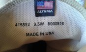 Берцы Altama "tan" (9,5W-лето) (США)