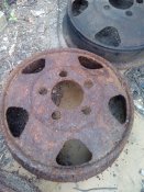 Комплект дисков с кольцами газ аа 6 штук