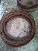 Комплект дисков с кольцами газ аа 6 штук