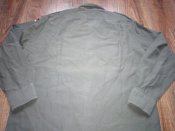 Рубашка однотонная олива Bundeswehr. Размер Gr.41/42 (лот №6)