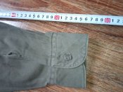 Рубашка однотонная олива Bundeswehr. Размер Gr.41/42 (лот №6)
