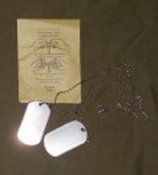 Армейские жетоны Dog-Tag USA