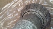 Фланец хвостовика редуктора и хвостовик ГАЗ-АА.