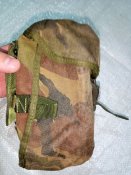 Подсумок чехол на флягу в камуфляже DPM (армия Британии). Оригинал. Б/у (лот №29)