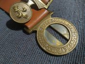 Ремень с пряжкой Скауты Австрия или Швейцария