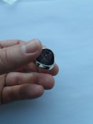 Кольцо печатка перстень горных егерей Эдельвейс waffen SS третий рейх