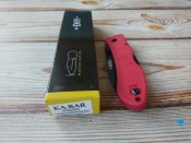 Складной нож от компании Ka-Bar. Модель Dozier Folding Hunter Red (4062RD). Оригинал