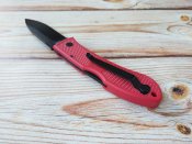 Складной нож от компании Ka-Bar. Модель Dozier Folding Hunter Red (4062RD). Оригинал