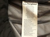 Куртка-ветровка мембранная Berghaus трекинговая чёрная size XS/42 новая.
